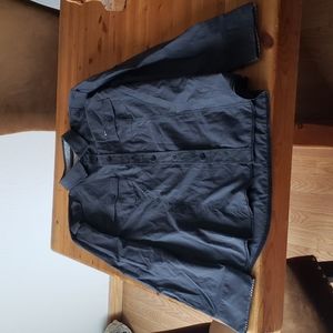 Sovereign Codes XL L/S Roll Up Black Shirt 55% Cotton/45% Polyester New!